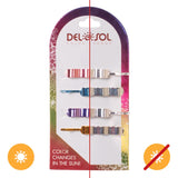Del Sol Color-changing "Ribbons" Hair Pins