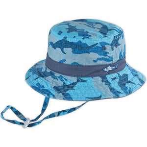 Dozer "Reef Blue" Boys Dozer Bucket Hat