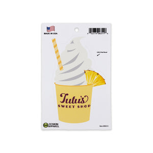 Tutu's Sweet Shop Frozen Whip Sticker