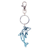 Del-Sol-Color-changing-Metal-Dolphin-Keychain--Silver-to-Blue..