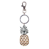 Del-Sol-Color-changing-Metal-Pineapple-Keychain---Gold...