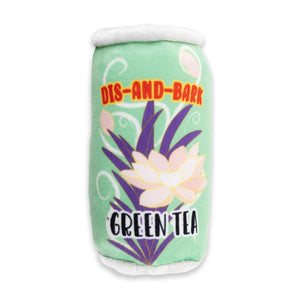 Dis-And Bark Green Tea Can Pet Plush Toy - The Hawaii Store