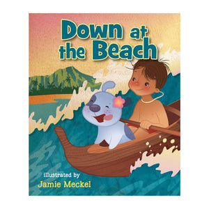 "Down at the Beach" Board Book