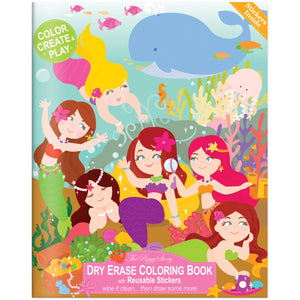 Dry Erase Color Book Magical Mermaid - The Hawaii Store
