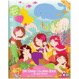 "Magical Mermaid" Dry Erase Coloring Book