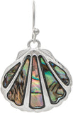 ER Slv Abalone Clamshell