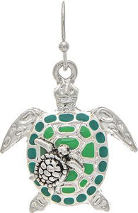 ER Slv Mom/Baby Turtle Green