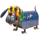 EEIEEIO Hound Dog Scrap Metal Yard Art Sculpture - The Hawaii Store
