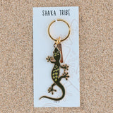 Shaka Tribe "Mo'o" - Gecko Keychain