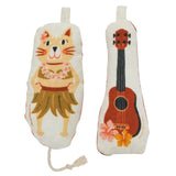 "Go Kitty Go" Hula Cat & Ukulele Cat Toys