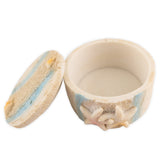 Beachcombers "Gigi" Round Resin Keepsake Box