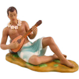 Gil Fine Porcelain “Ukulele Boy” Figurine- 10 inch - Polynesian Cultural Center