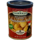 Hamakua "Kikkoman Soy Sauce" Flavored Macadamia Nuts, 4.5-Ounce