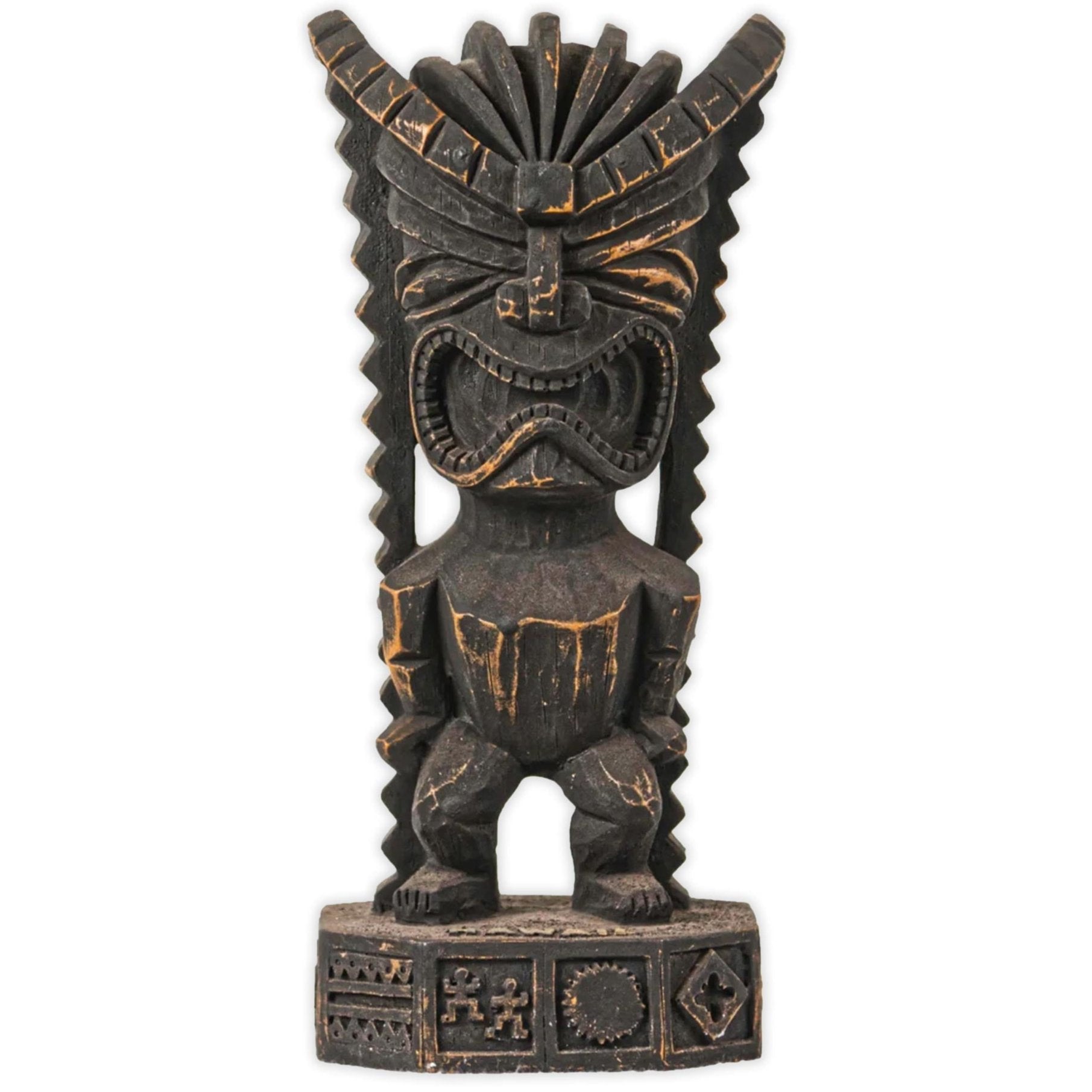 Hawaii God of Money (Ku) Tiki Figurine- 12