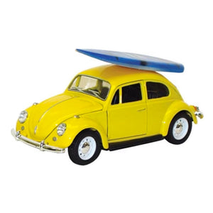 1967 VW Beetle Hawaiian Surf Car with Surfboard