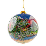 Hand-painted-Glass-Mele-Kalikimaka-Ornament..