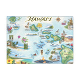 Xplorer Hawaii Map Refrigerator Magnet
