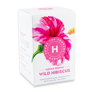 Hawaii Grown "Wild Hibiscus" Tea, 10-Piece Box