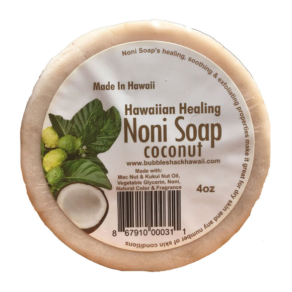Hawaiian Healing Coconut Noni Soap- 4 oz. - The Hawaii Store
