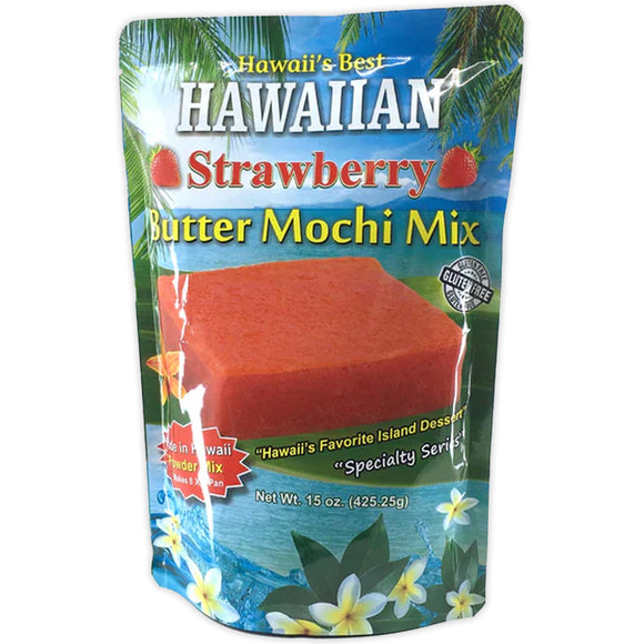 Hawaiian Strawberry Mochi - 15 oz