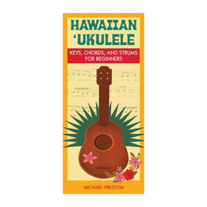"Hawaiian Ukulele" Softcover Instruction Book by Michael Preston