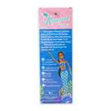 "Kanani" The Hawaiian Mermaid Doll Package Back Panel