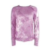Hello Mello "Dyes The Limit" Women's Long Sleeve Lounge Top- Orchid