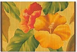 Vintage Hibiscus Bamboo Placemat