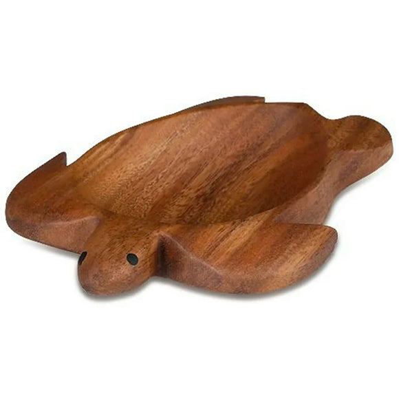 Honu (Sea Turtle) Acacia Wood Dish