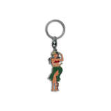 Hula-Girl-Metal-Keychain