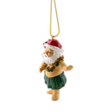 Hula Santa Christmas Ornament - The Hawaii Store