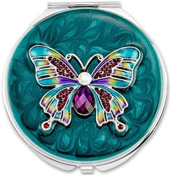 Kubla Crafts "Butterfly" Compact Mirror