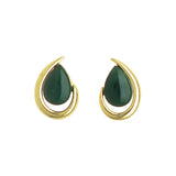Ariki Jade Oval Earrings - The Hawaii Store