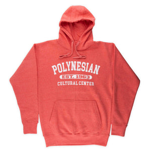 Custom PCC "EST 1963" 2XL Pullover Hoodie- Heather Coral