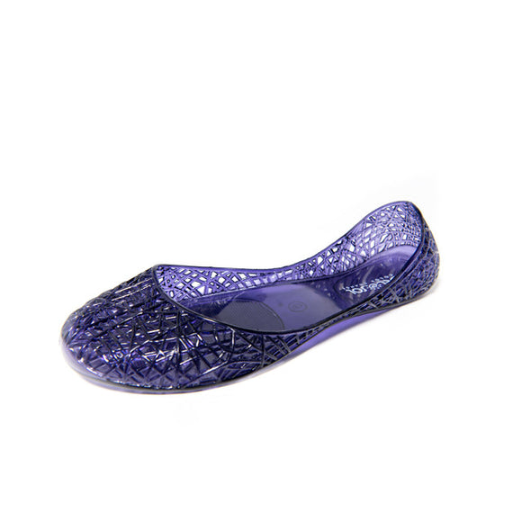 Jelly Sandal Heart Purple Youth - The Hawaii Store
