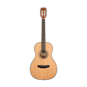 Kala Parlor Guitar - Solid Cedar w/ Hard Case - Polynesian Cultural Center