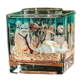 Aroma by K Ku'u Hawaii "Wood Ocean" Candle Holder