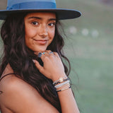 K'lani "Inspire" Wrist and Hair Tie and Bracelets Set- 5 Pieces - The Hawaii Store
