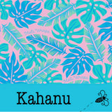 Closeup of Meli Food Storage Wraps Roll- Kahanu Print