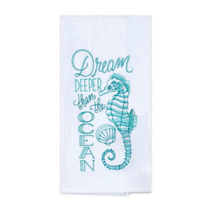 Kay Dee Designs "Dream Deeper" Cotton Flour Sack Towel - The Hawaii Store