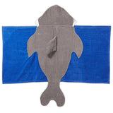 Kid's Shark Hooded Towel