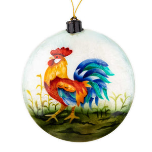 Kubla-Crafts-Rooster-Capiz-Holiday-Ornament