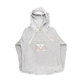 Gray hoodie with a volkwagen bus on the front of it