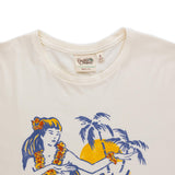 Pacific Creations "Live Love Aloha" Ladies Tee Shirt- Ivory