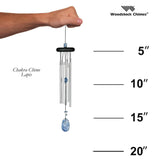 Woodstock Chimes "Lapis Chakra" Wind Chime Size Guide
