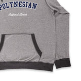 Custom "Polynesian Cultural Center" Lightweight Long Sleeve Hoodie- Light Gray