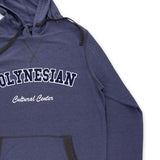 Custom "Polynesian Cultural Center" Lightweight Hoodie- Slate Blue