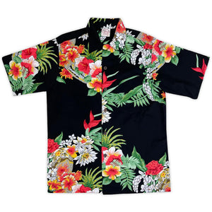 Mr. Hawaii Men's Cotton "Aloha Nui" Shirt- Blue