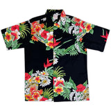 Mr. Hawaii Men's Cotton "Aloha Nui" Shirt- Black