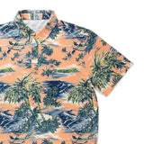 Kahala brrr°® "Waikiki Breeze" Men's Performance Polo Shirt- Sunset